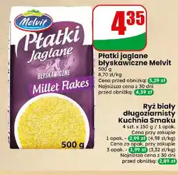 Dino Płatki jaglane błyskawiczne Melvit oferta