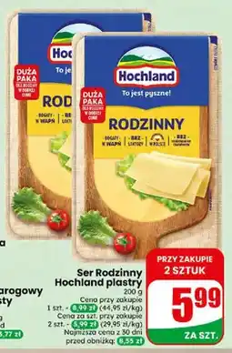 Dino Ser Rodzinny w plastrach Hochland oferta