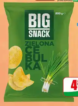 Dino Chipsy zielona cebulka Big Snack oferta