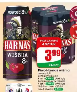Dino Piwo Harnaś wiśnia oferta