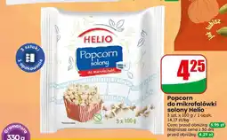 Dino Popcorn do mikrofalówki solony Helio 3-pak oferta