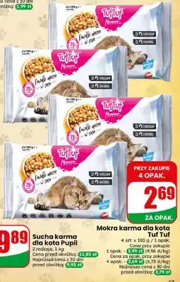 Dino Mokra karma dla kota Tuf Tuf 4-pak oferta