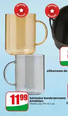 Dino Szklanka borokrzemowa 470 ml Ambition oferta