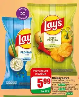 Dino Chipsy Lay's Fromage oferta