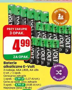 Dino Baterie alkaliczne E-Volt Aaa LR03 oferta