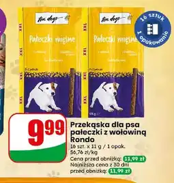 Dino Przekąska dla psa pałeczki z wołowiną Rondo oferta