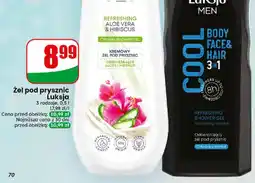 Dino Żel pod prysznic Luksja Silk Care aloes i hibiskus oferta