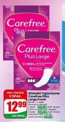 Dino Wkładki higieniczne Carefree Plus Large Fresh oferta