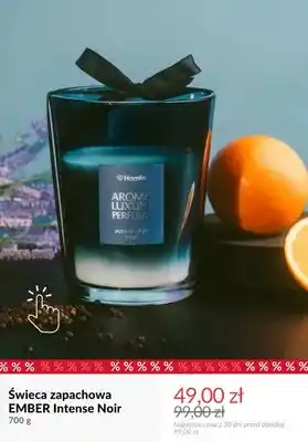 Świeca zapachowa Ember Intense Noir Homla