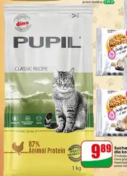 Dino Sucha karma dla kota Pupil oferta