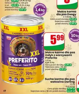 Dino Mokra karma dla psa indyk z warzywami Preferito oferta