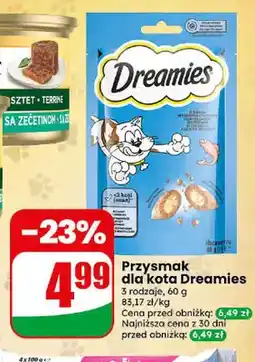 Dino Przysmak dla kota Dreamies oferta