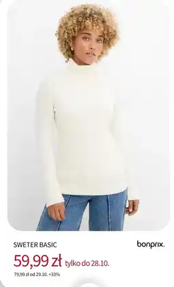 BonPrix SWETER BASIC oferta
