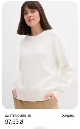 BonPrix Sweter Oversize oferta