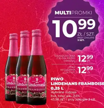 Piwo Lindemans Framboise