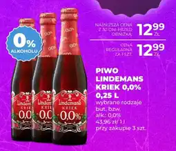 Duży Ben Piwo Lindemans Kriek 0,0% oferta