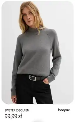 BonPrix Sweter z golfem oferta