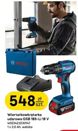 Castorama Wiertarkowkrętarka udarowa GSB 185-Li 18 V oferta