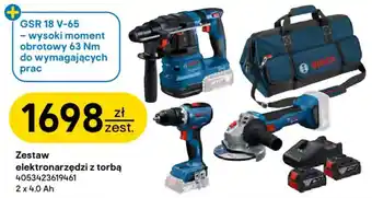 Castorama Zestaw elektronarzędzi z torbą oferta