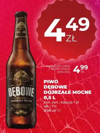 Piwo Dębowe Dojrzałe Mocne