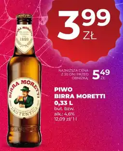 Duży Ben Piwo Birra Moretti oferta