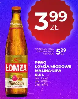 Duży Ben Piwo Łomża Miodowe Malina-Lipa oferta