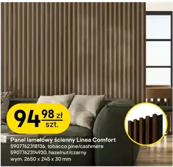 Castorama Panel lamelowy ścienny Linea Comfort oferta