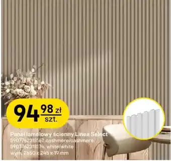 Castorama Panel lamelowy ścienny Linea Select oferta