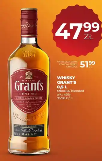 Whisky Grant's Triple Wood