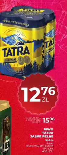 Duży Ben Piwo Tatra jasne pełne oferta