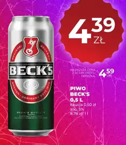 Duży Ben Piwo Beck's oferta