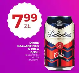 Duży Ben Drink Ballantine's & Cola oferta
