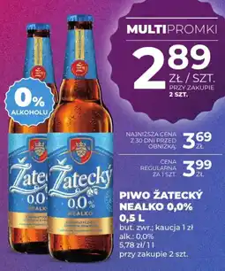 Duży Ben Piwo Żatecký Nealko 0,0% oferta