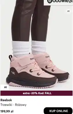 eobuwie Reebok Trzewiki · Różowy oferta