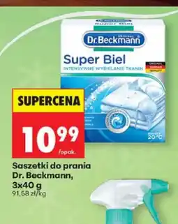 Biedronka Saszetki do prania Dr. Beckmann oferta