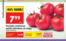 Biedronka Pomidory malinowe polskie układane oferta