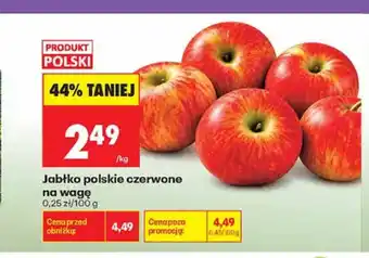 Biedronka Jabłka polskie czerwone oferta