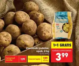 Biedronka Ziemniaki jadalne oferta