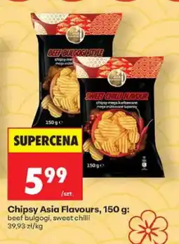 Biedronka Chipsy Asia Flavours beef bulgogi oferta