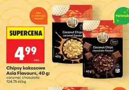 Biedronka Chipsy kokosowe Asia Flavours chocolate oferta