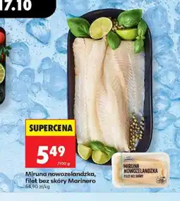 Biedronka Miruna nowozelandzka filet bez skóry Marinero oferta