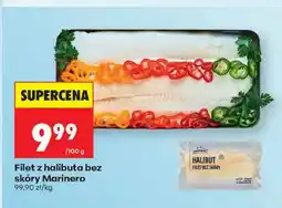 Biedronka Filet z halibuta bez skóry Marinero oferta