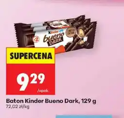 Biedronka Baton Kinder Bueno Dark oferta