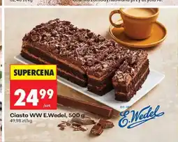 Biedronka Ciasto WW E.Wedel oferta