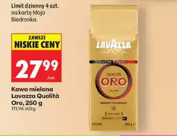Biedronka Kawa mielona Lavazza Qualità Oro oferta