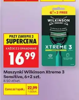 Biedronka Maszynki Wilkinson Xtreme 3 Sensitive oferta