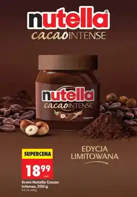 Biedronka Krem Nutella Cacao Intense oferta
