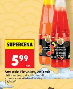 Biedronka Słodki sos chili z ananasem Asia Flavours oferta