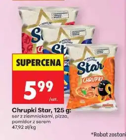 Biedronka Chrupki Star ser z ziemniakami oferta