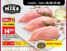 Biedronka Świeży filet z piersi kurczaka Mega Paka Kraina Mięs oferta